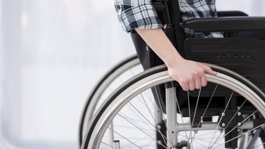 People suffering from multiple sclerosis often end up in a wheelchair due to the damage to the central nervous system.