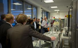 During the guided Tour through the CIIT