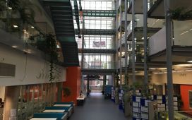 Inside the Life Science Building, University of Bristol